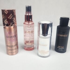 Luminess Airbrush and Finishing Spray Set - Rose Gold, Black, White
